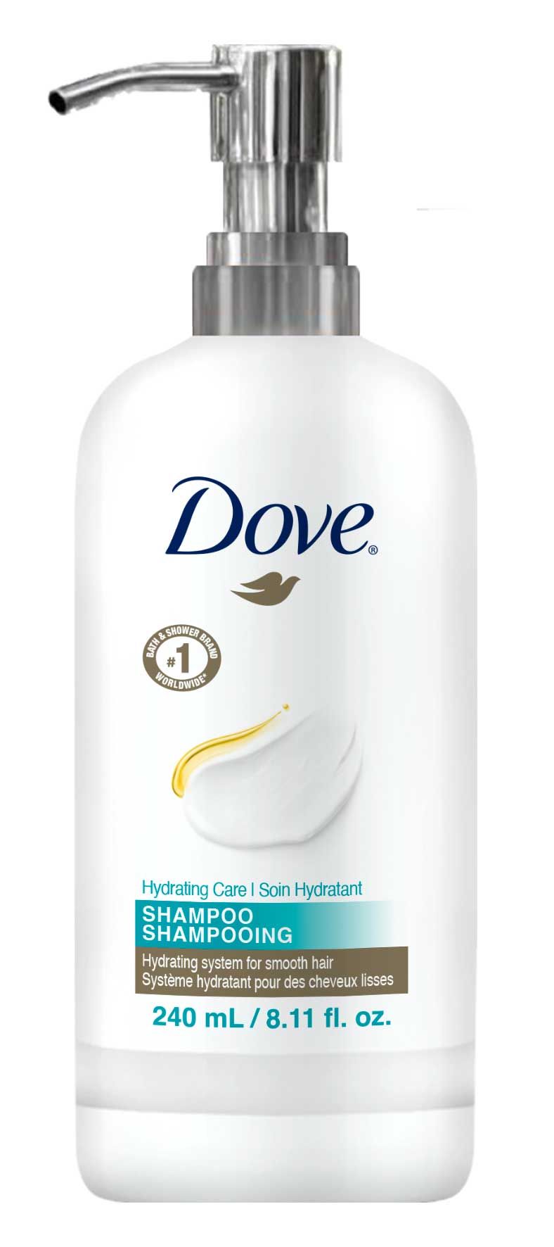 Dove Professional Hydrating Care Shampoo Pump, 8.11 Fl Oz -- 24 Per Case