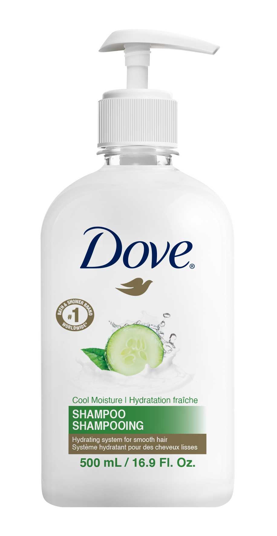 Dove Professional Cool Moisture Shampoo Pump, 16.9 Fl Oz -- 24 Per Case