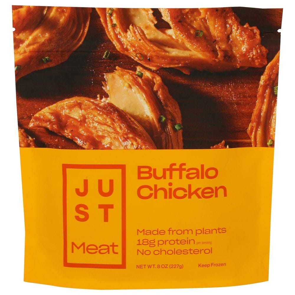 Just Meat Plant-based Buffalo Chicken, 8 Ounce -- 8 Per Case