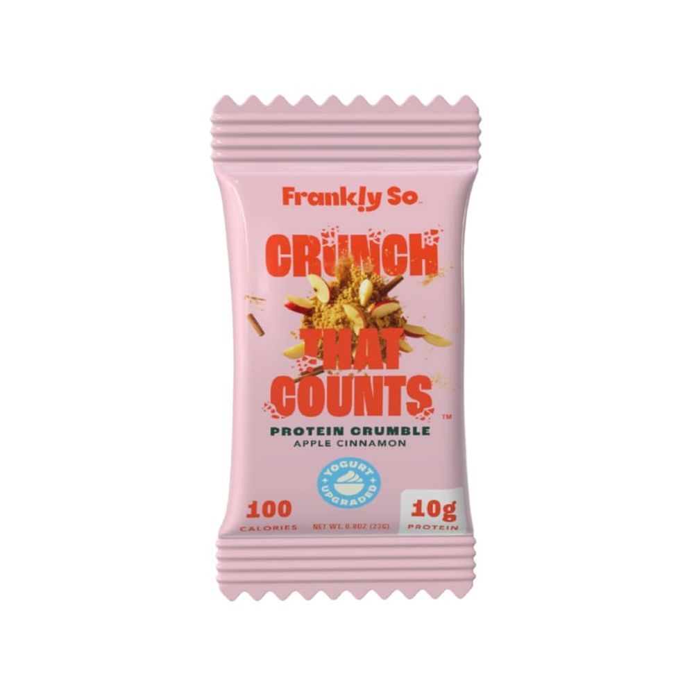 Frankly So Apple Cinnamon Protein Crumble Packet, 0.8 Ounce -- 110 Per Case
