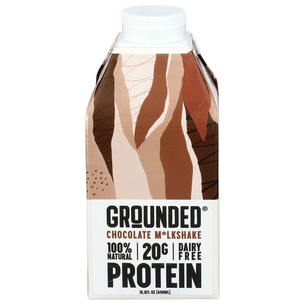 Grounded Chocolate Protein Shake, 16.6 Fluid Ounce -- 12 Per Case