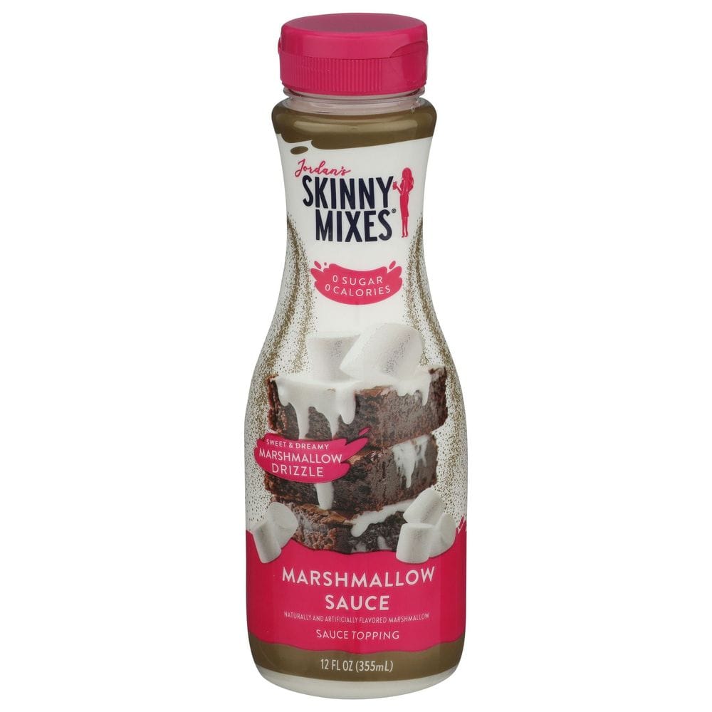 Skinny Mixes Sugar Free Marshmallow Topping Sauce, 12 Fluid Ounce -- 6 Per Case