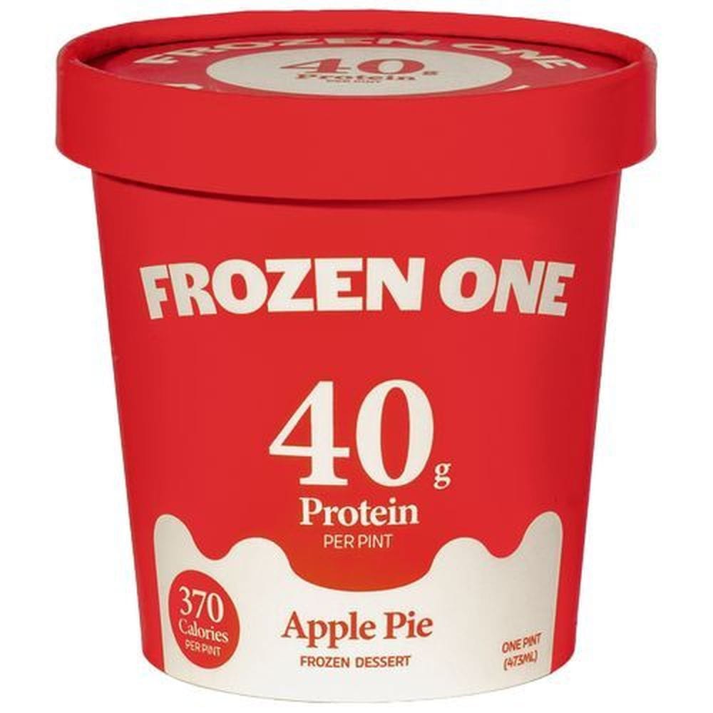 Frozen One Apple Pie Protein Ice Cream, 1 Pint -- 8 Per Case