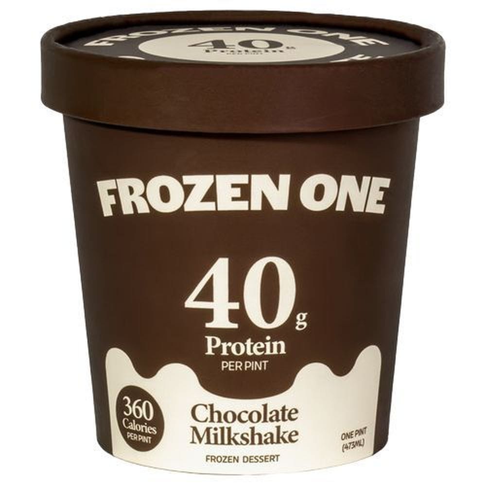 Frozen One Chocolate Protein Ice Cream, 1 Pint -- 8 Per Case