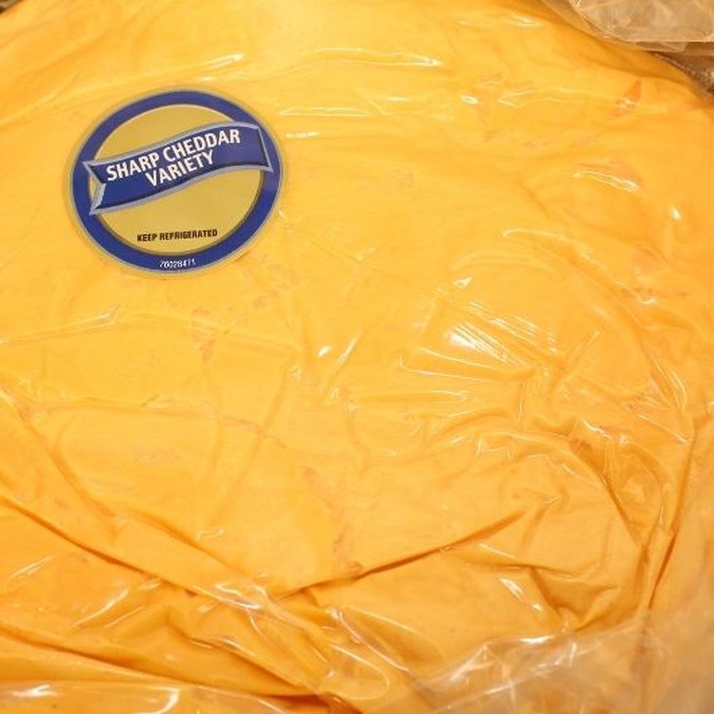 Kaukauna Sharp Cheddar Cheese, 30 Pound