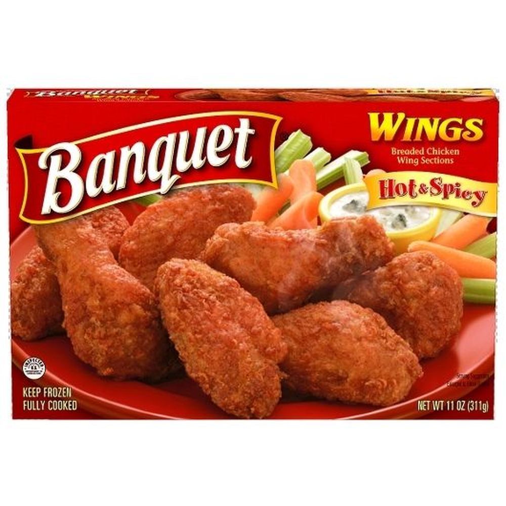 Banquet Hot And Spicy Wings, 11 Ounce -- 12 Per Case