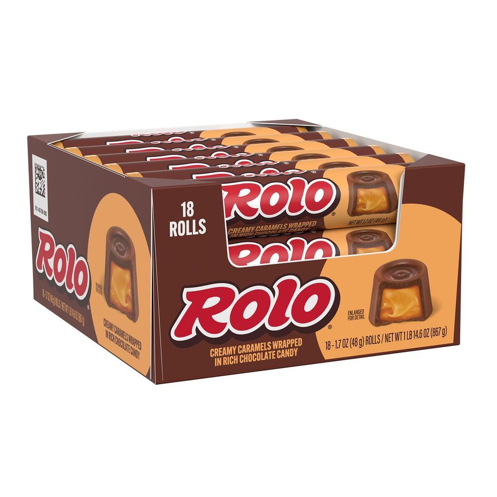 Rolo Creamy Caramels Wrapped In Rich Chocolate Candy Bar, 1.7 Ounce -- 216 Per Case