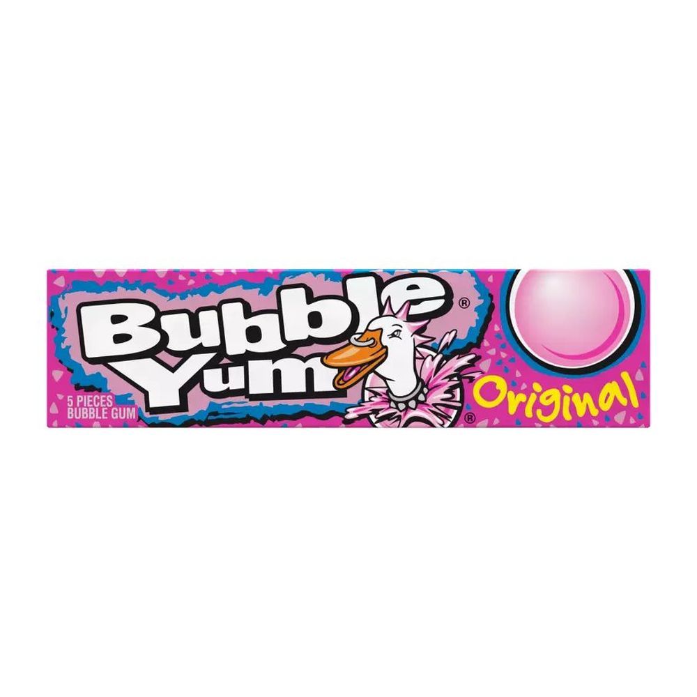 Bubble Yum Original Flavor Bubble Gum, 1.4 Ounce -- 144 Per Case