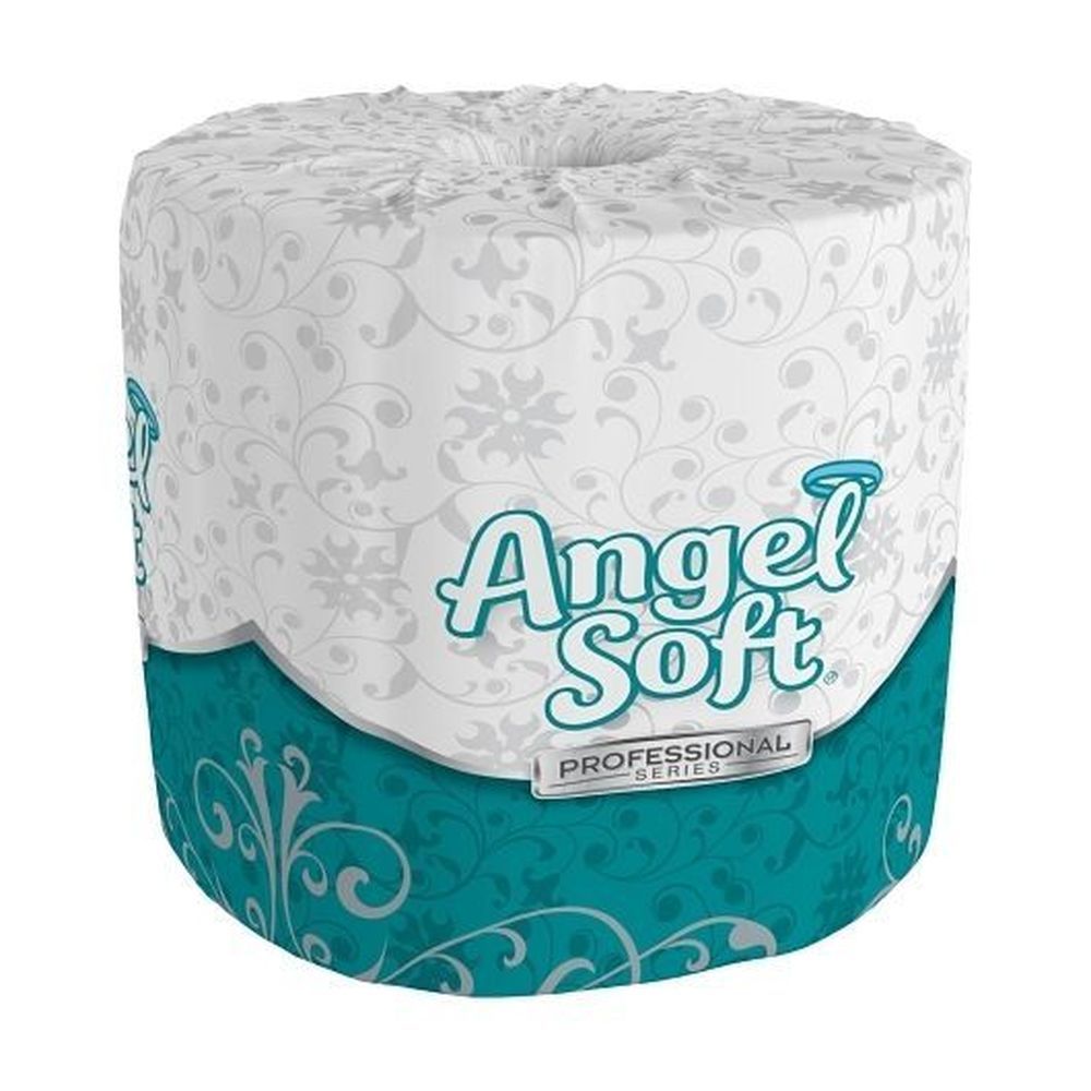 Angel Soft Professional Series Premium 2-ply Embossed Toilet Paper, 450 Count -- 80 Rolls Per Case