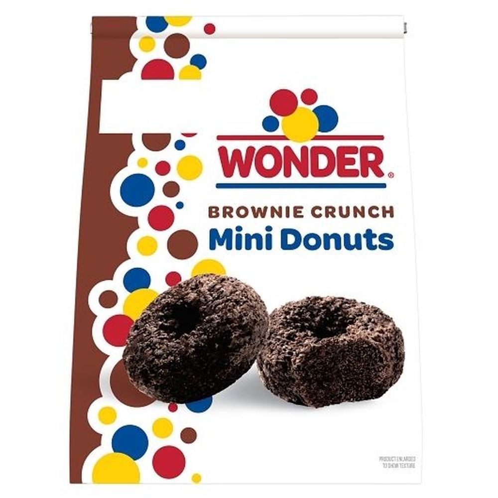 Wonder Brownie Crunch Donut - Bag, 9.5 Ounce -- 6 Per Case