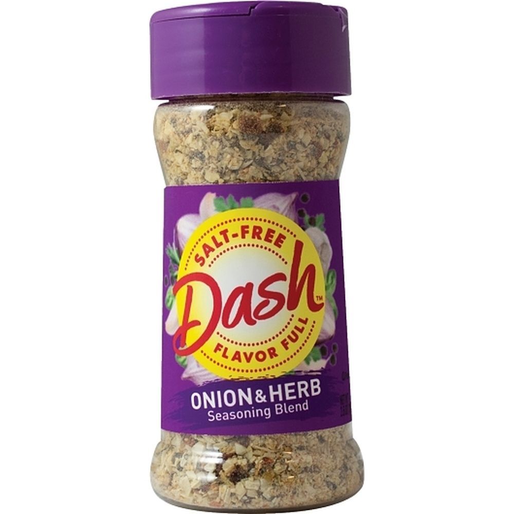 Dash Salt Free Onion And Herb Seasoning Blend, 2.5 Ounce -- 8 Per Case