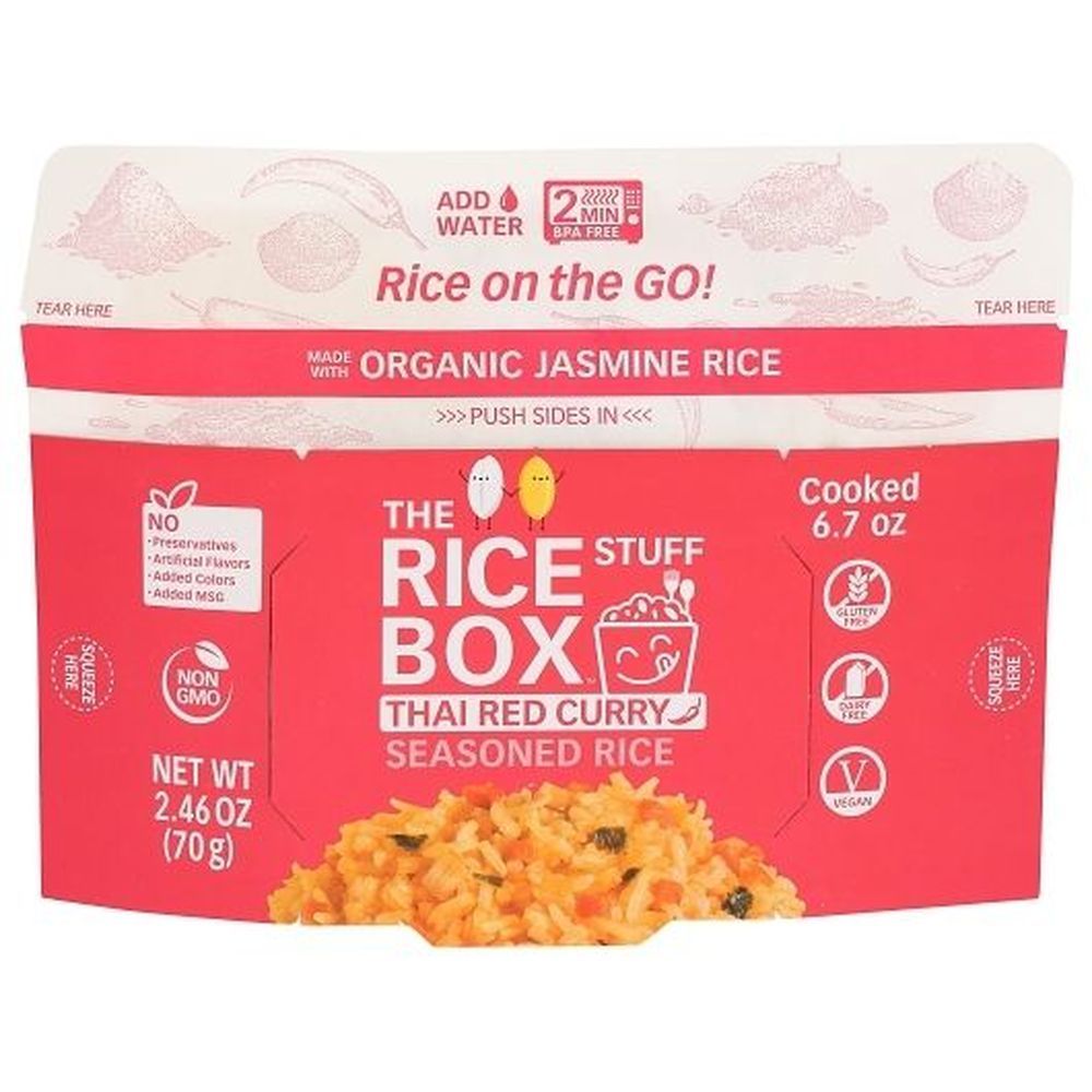 The Rice Stuff Thai Red Curry Seasoned Rice, 2.46 Ounce -- 6 Per Case