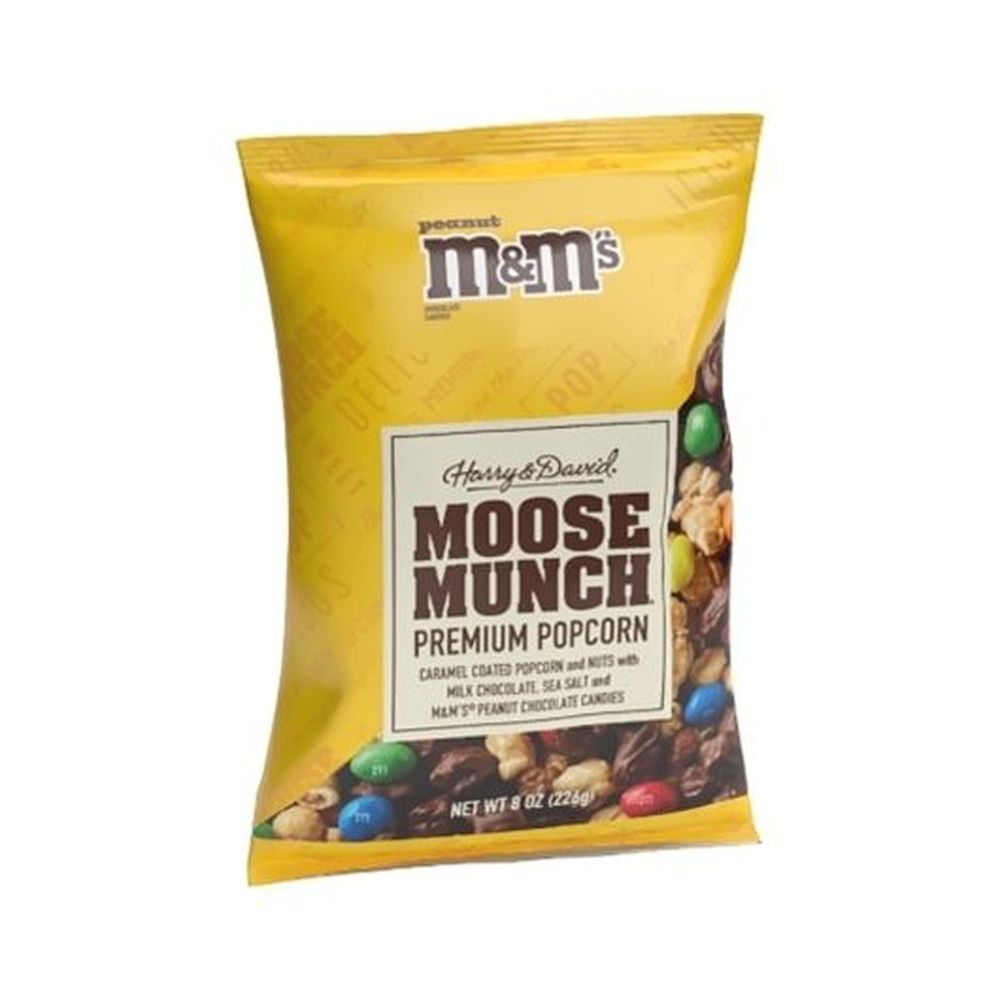 Harry And David Caramel Popcorn With M And M Minis, 8 Ounce -- 6 Per Case