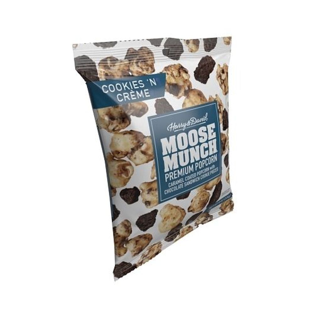 Harry And David Cookies And Creme Gourmet Popcorn, 8 Ounce Bag -- 6 Per Case