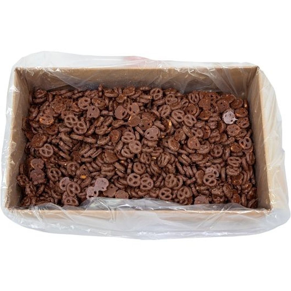 Hayden Valley Foods Chocolate Covered Micro Mini Pretzels, 10 Pound
