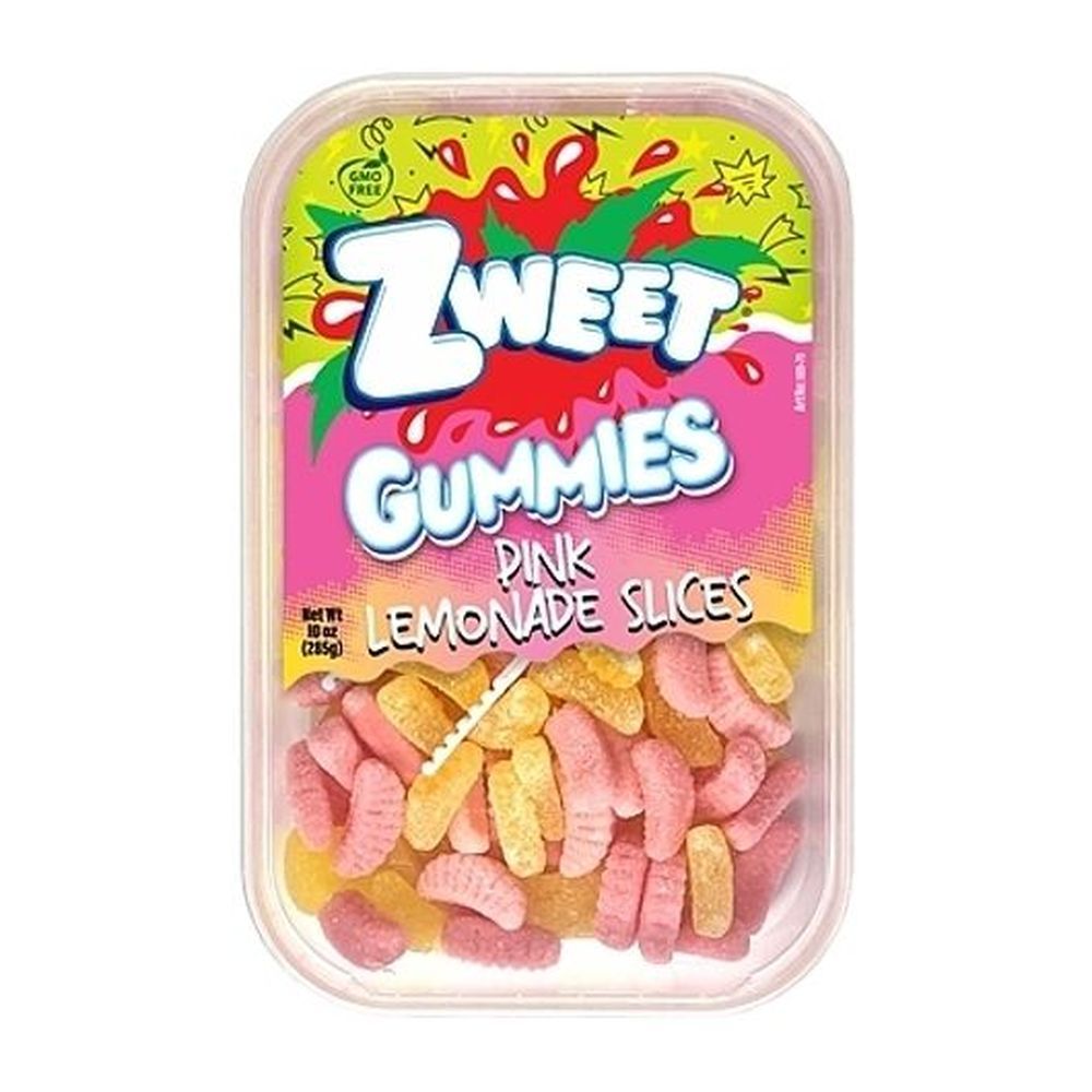 Zweet Sour Lemonade Gummy Candy, 10 Ounce -- 24 Per Case