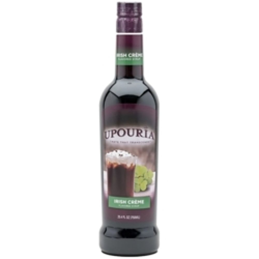 Sunny Sky Upouria Irish Cream Flavored Syrup With Pump, 2 Count -- 6 Per Case