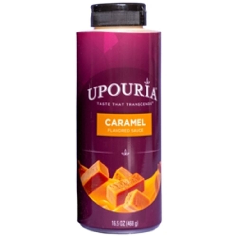 Sunny Sky Upouria Caramel Sauce, 16.5 Fluid Ounce -- 12 Per Case