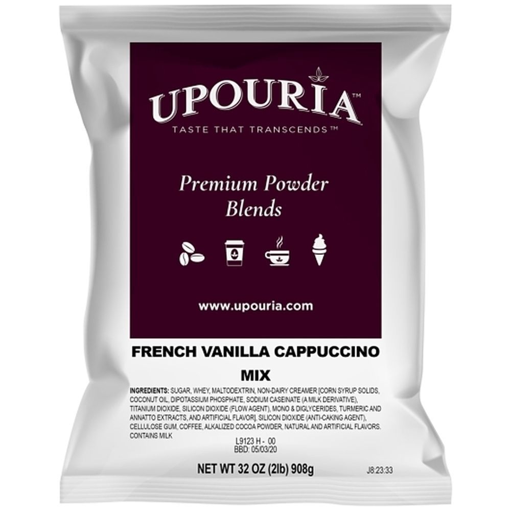 Upouria French Vanilla Cappuccino Mix, 2 Pound -- 6 Per Case