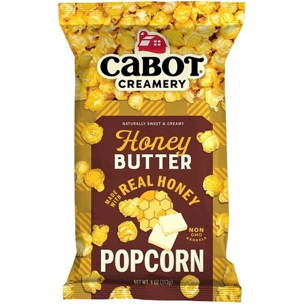 Cabot Honey Butter Popcorn, 4 Ounce -- 6 Per Case