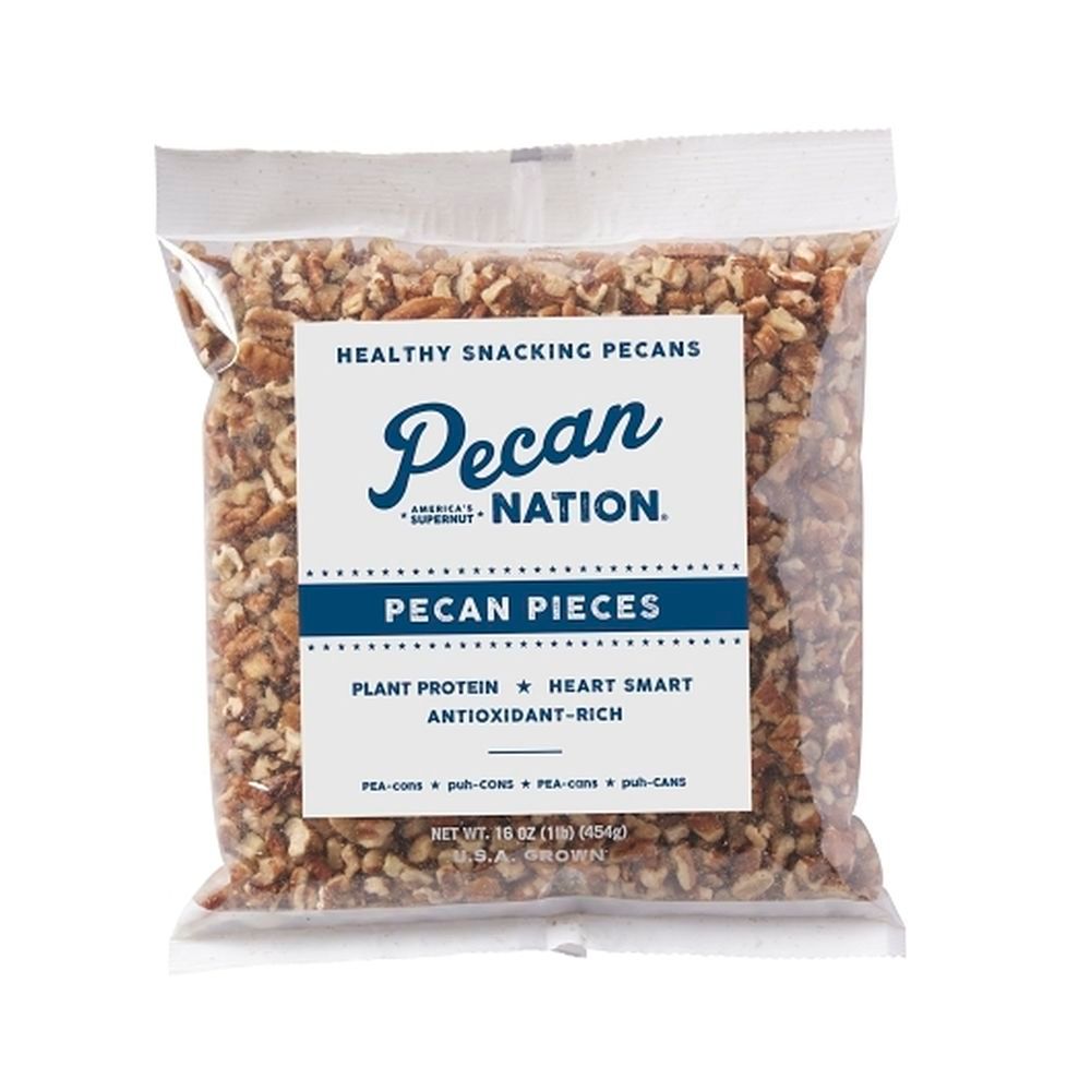 Pecan Nation Pecan Pieces, 16 Ounce -- 30 Per Case
