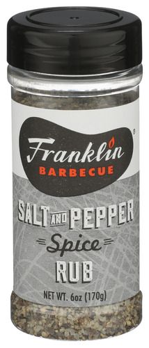 Franklin Brisket Salt And Pepper Rub, 6 Ounce -- 6 Per Case