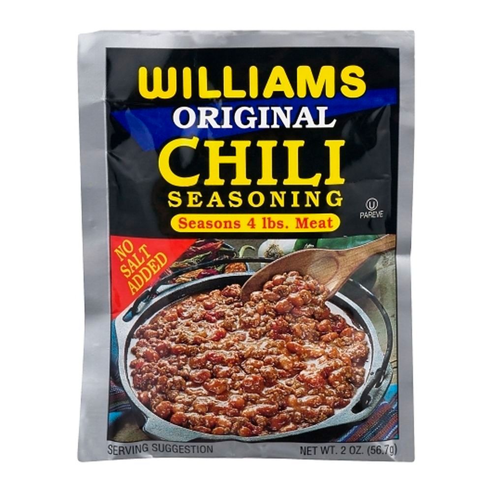 Williams Original Chili Seasoning, 2 Ounce -- 24 Per Case