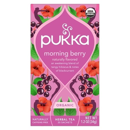 Pukka Organic Morning Berry Tea Bag, 0.034 Kg -- 4 Per Case