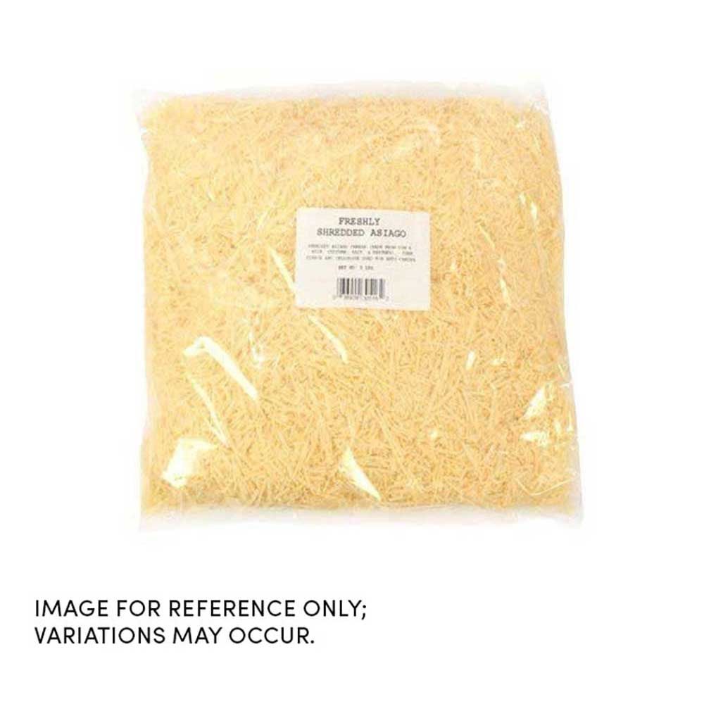 Commodity Cheese Freshly Shredded Asiago Cheese, 5 Pound -- 4 Per Case