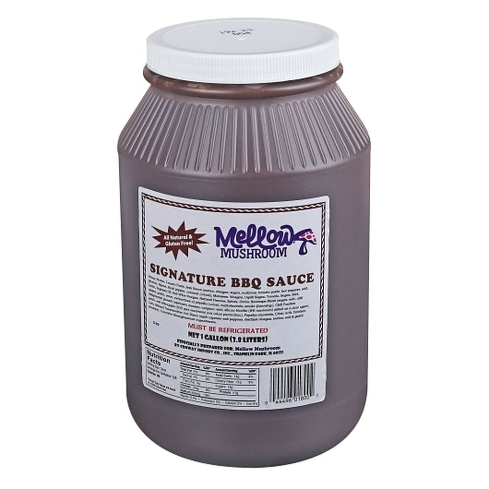 Mellow Mushroom Signature Bbq Sauce, 1 Gallon -- 4 Per Case