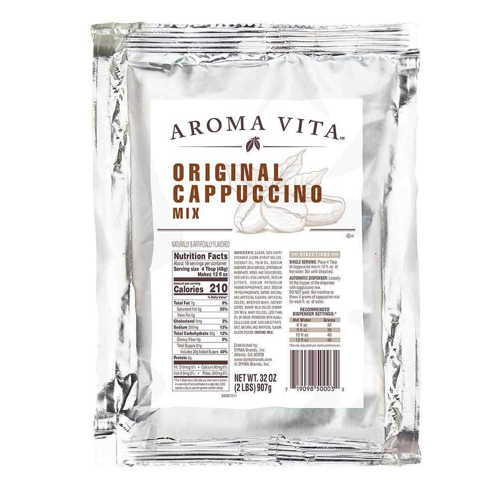 Aroma Vita Original Cappuccino, 2 Pound -- 6 Per Case