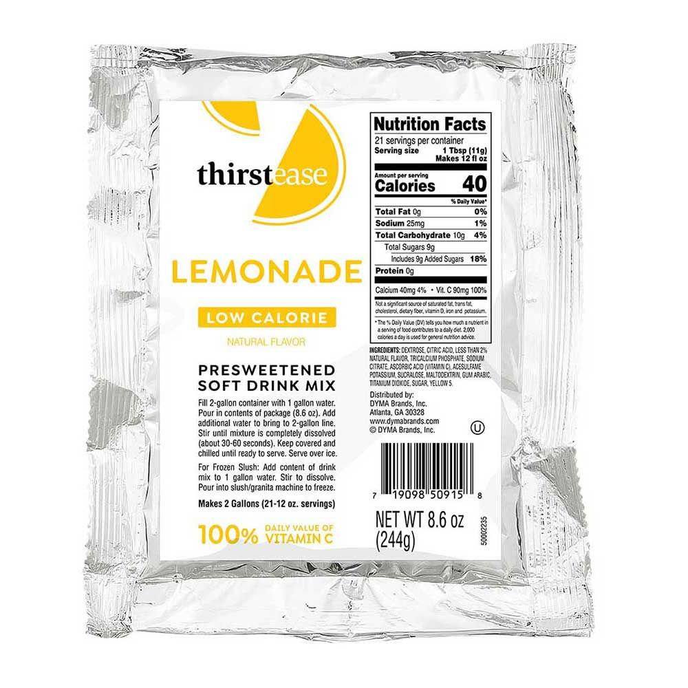 Thirst Ease Lemonade Drink Mix, 8.6 Ounce -- 12 Per Case