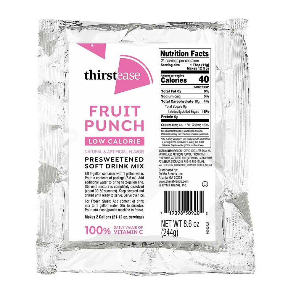 Thirst Ease Fruit Punch Drink Mix, 8.6 Ounce -- 12 Per Case