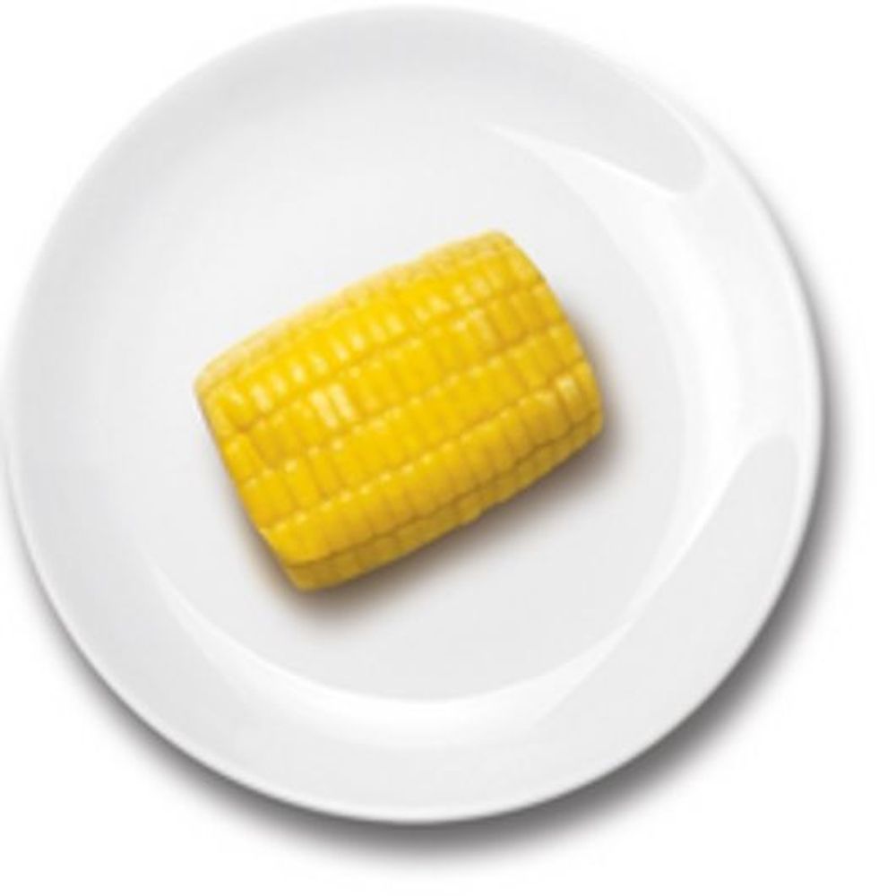 Cafe Puree Corn On The Cob, 3.2 Ounce -- 24 Per Case