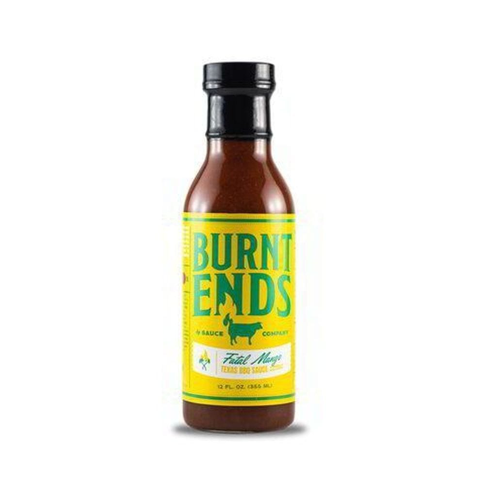 Burnt Ends Sauce Company Fatal Mango Texas Bbq Sauce, 12 Fluid Ounce -- 12 Per Case