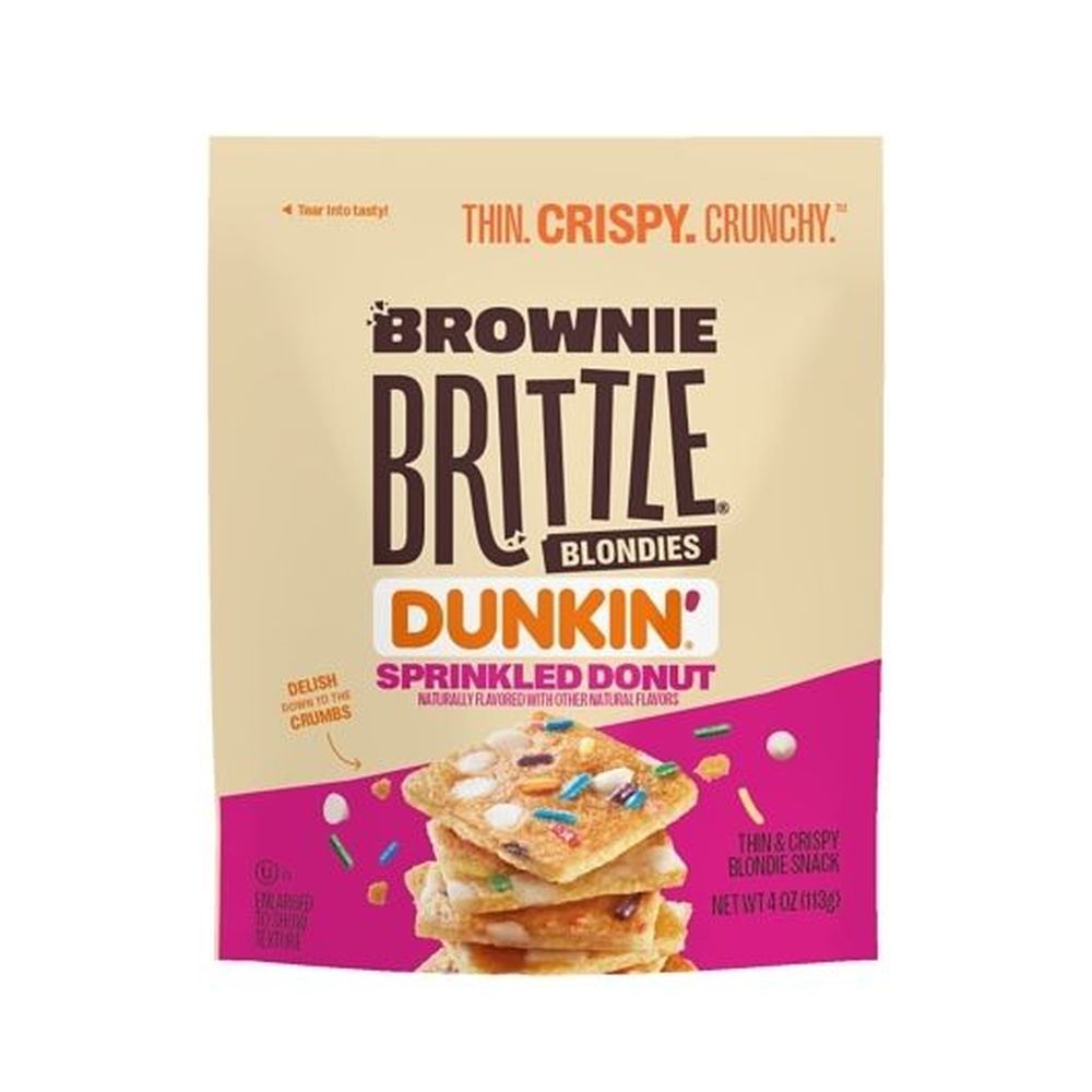 Dunkin' Sprinkled Donut Brownie Brittle Blondie, 4 Ounce -- 6 Per Case