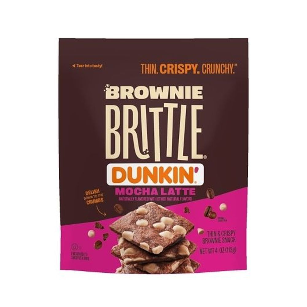 Dunkin' Mocha Latte Brownie Brittle, 4 Ounce -- 6 Per Case
