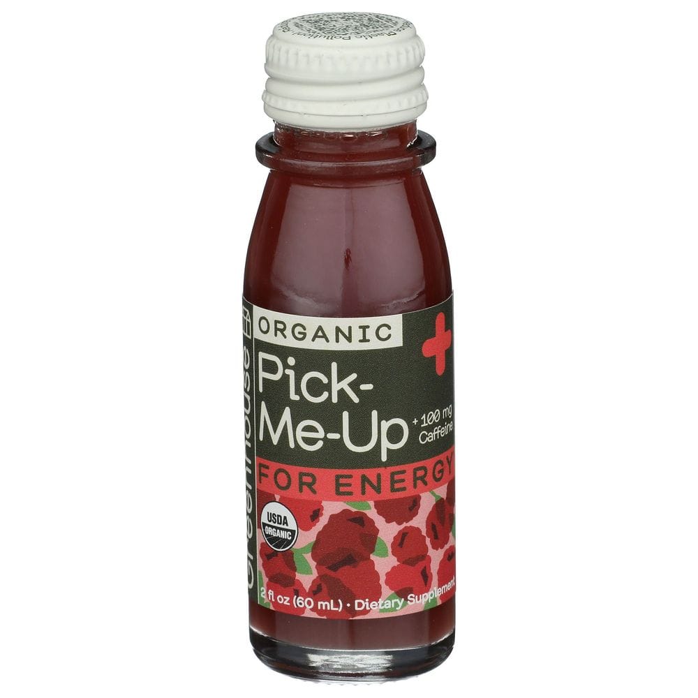Greenhouse Organic Pick Me Up Shot, 2 Fluid Ounce -- 12 Per Case