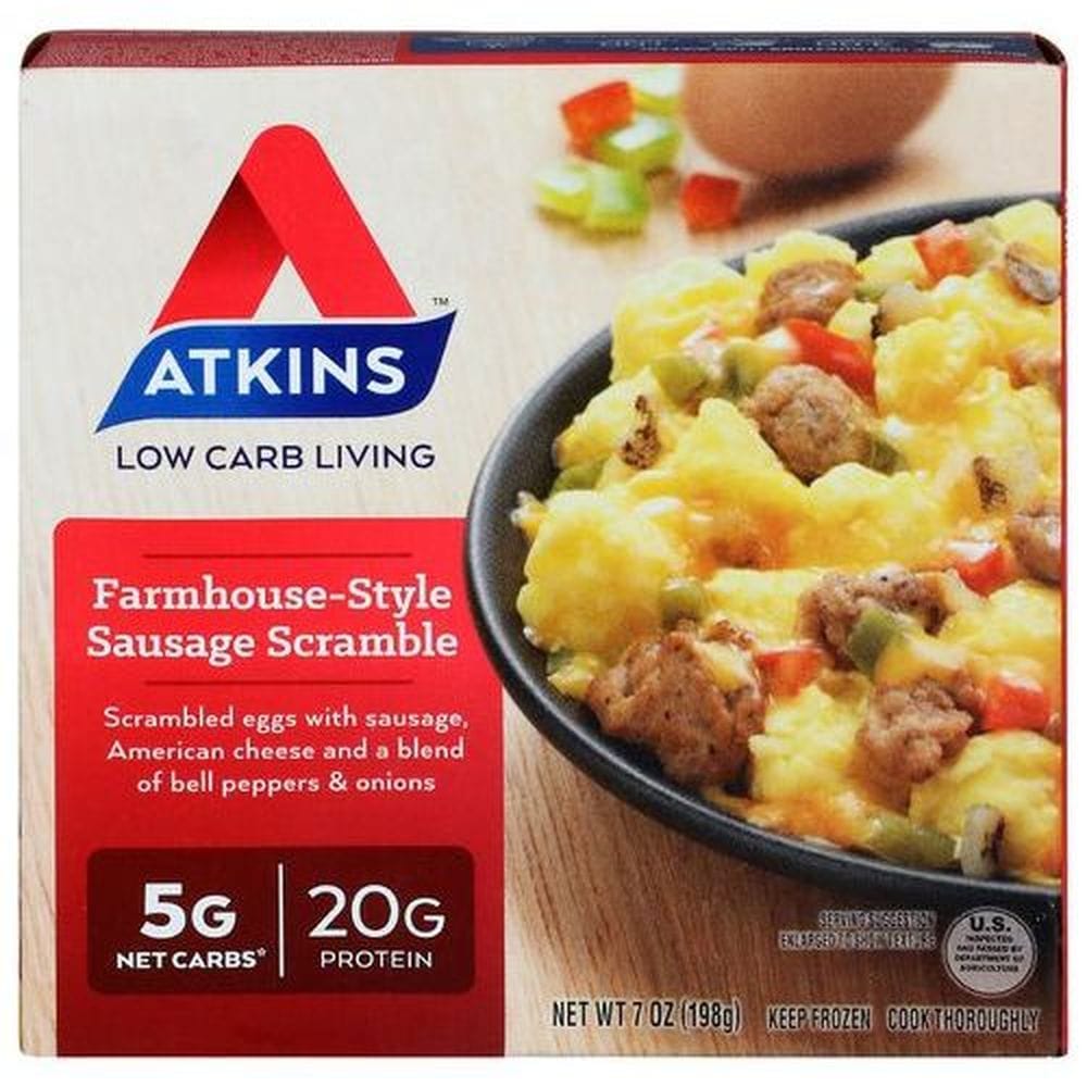Atkins Farmhouse Style Sausage Scramble, 7 Ounce -- 8 Per Case