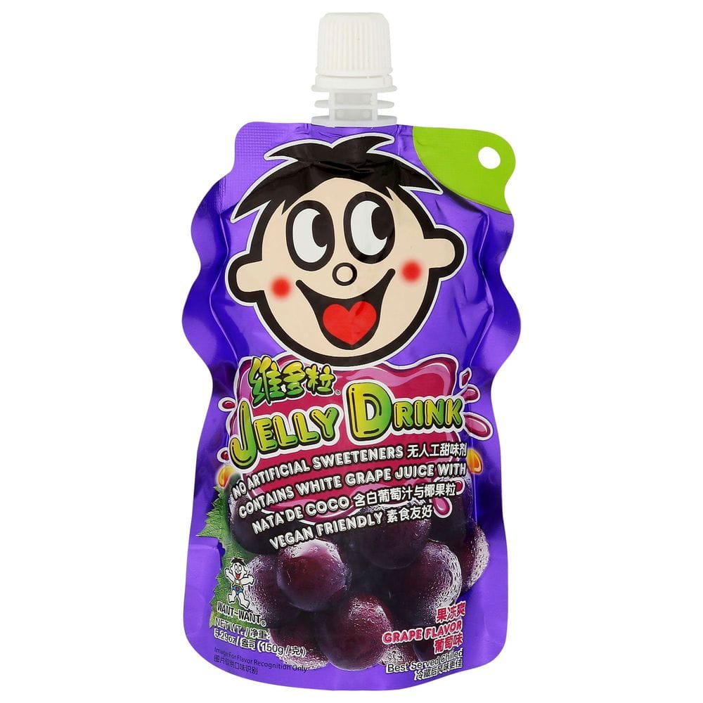 Want Want Grape Flavor Jelly Drink, 5.29 Fluid Ounce -- 8 Per Case