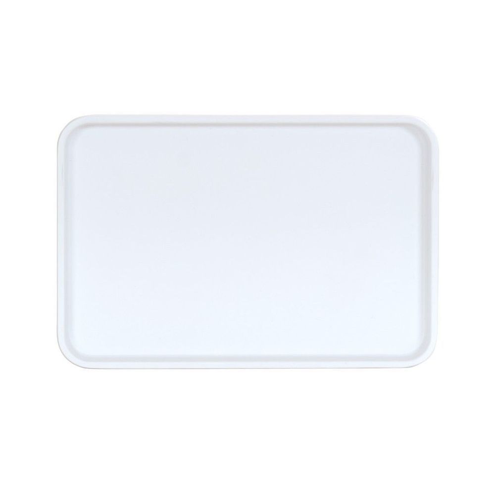 Cal-mil Hudson Collection White Melamine Rectangular Serving Tray, 9 X 6 X 1 Inch -- 6 Per Case