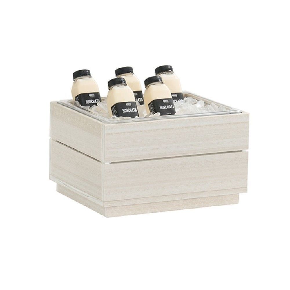 Cal-mil Vista Collection Coastal Ice Housing With Polycarbonate Pan And Liner, 10 X 12 Inch