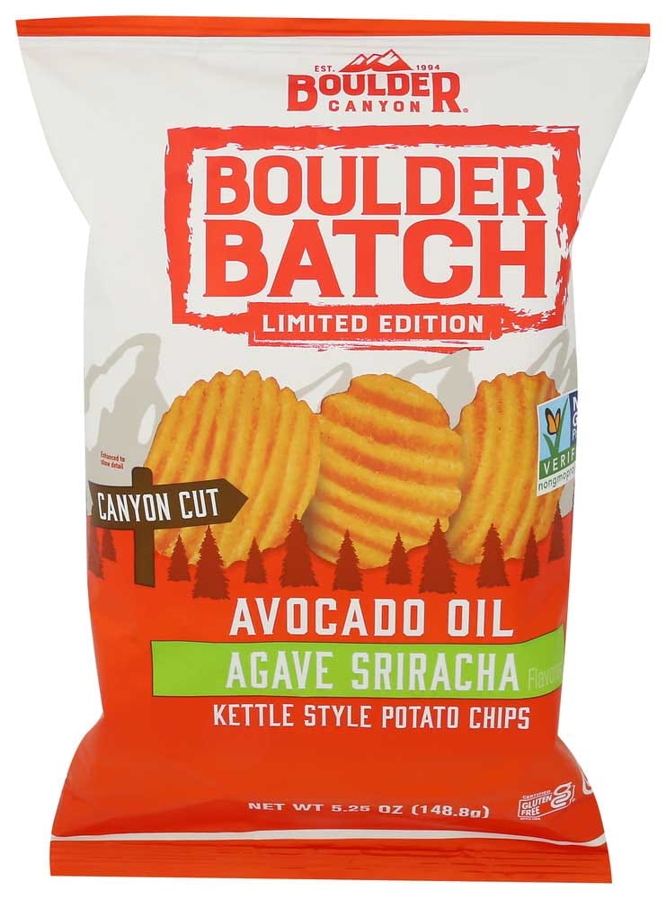Boulder Canyon Boulder Batch Limited Edition Buffalo Ranch Avocado Oil Kettle Chips, 5.25 Ounce -- 12 Per Case