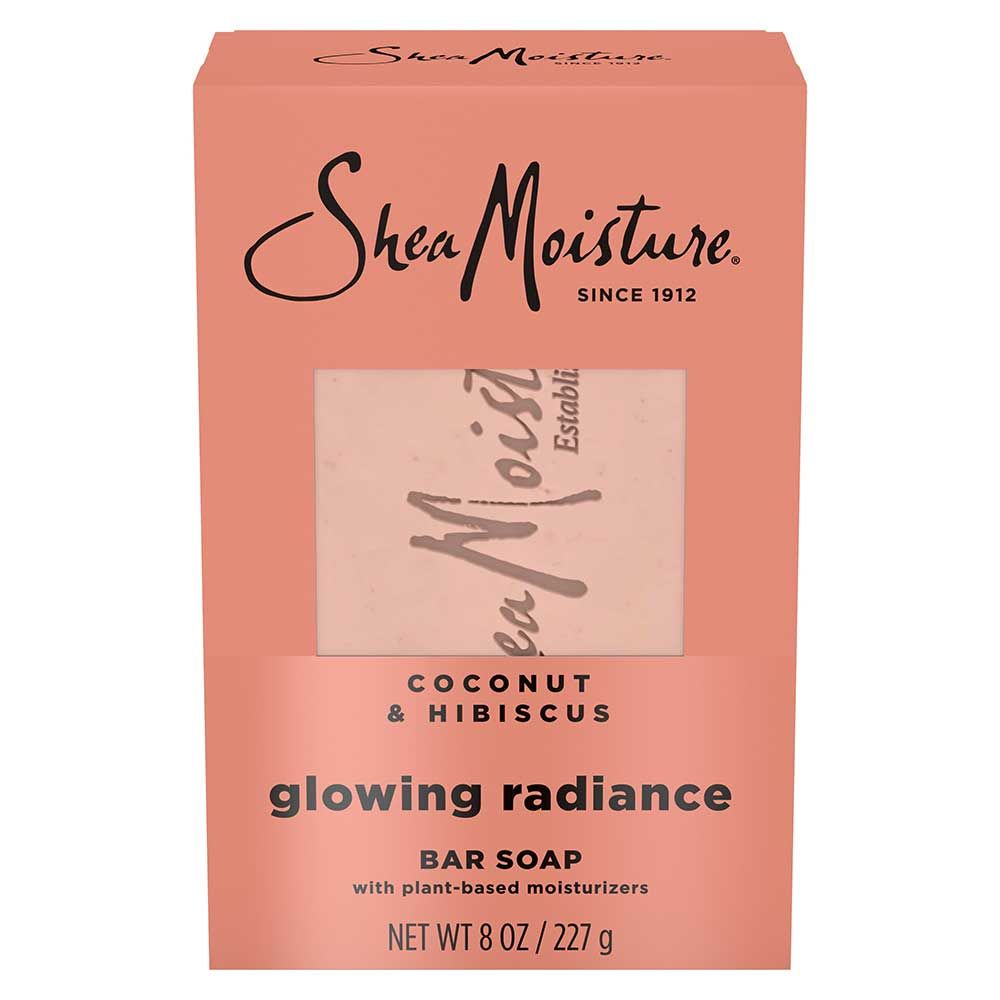 Shea Moisture Coconut And Hibiscus Shea Butter Bar Soap, 8 Ounce -- 24 Per Case