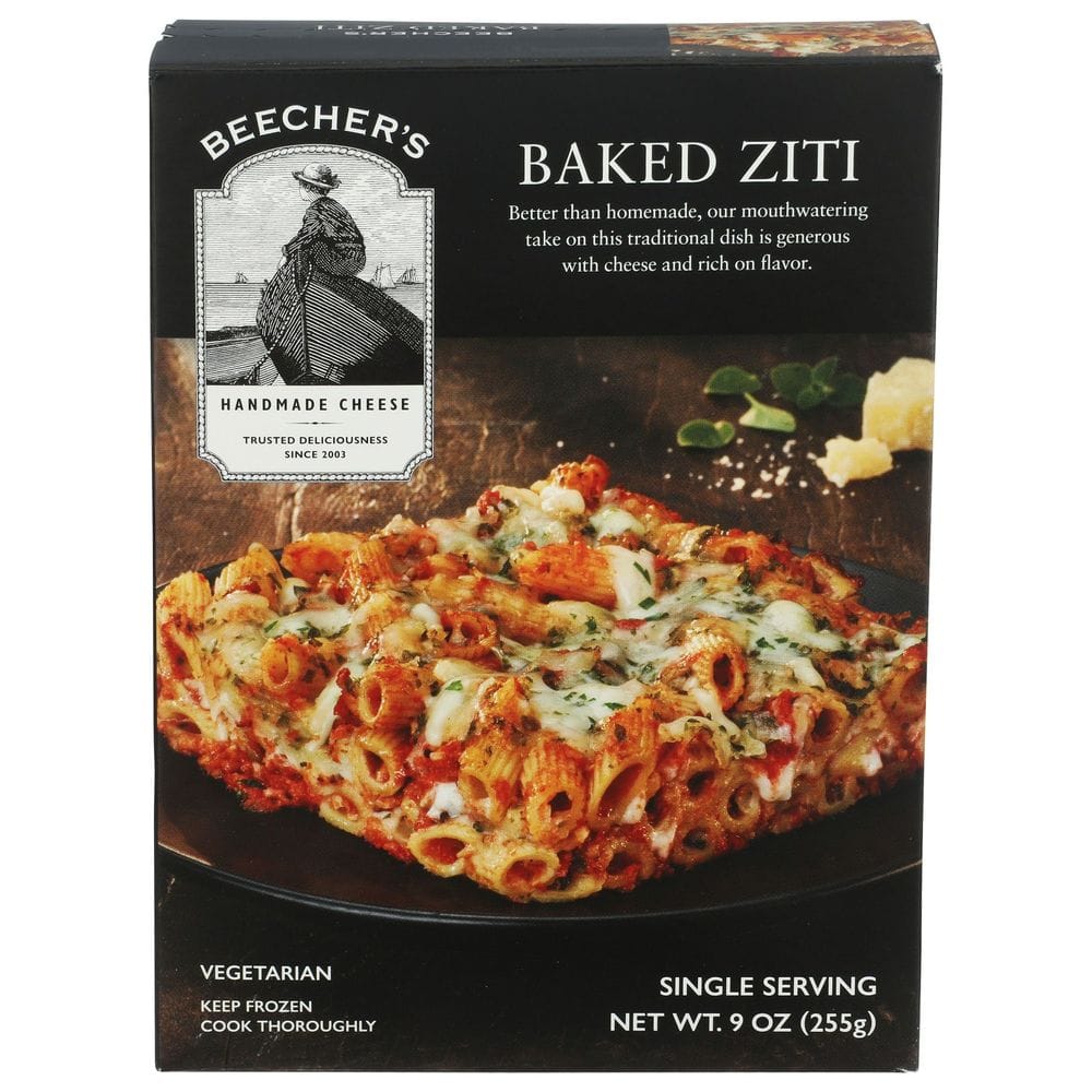 Beecher's Handmade Cheese Baked Ziti Vegetarian Pasta, 9 Ounce -- 8 Per Case