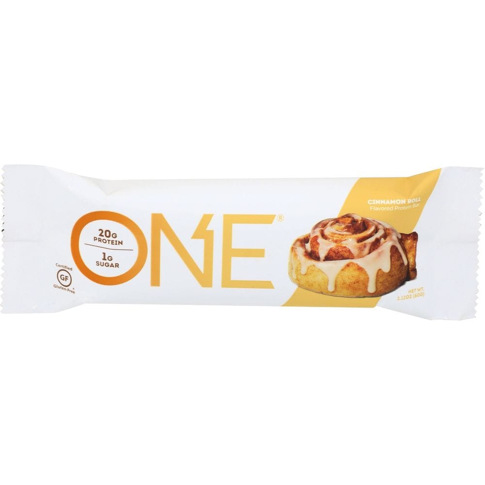 One Cinnamon Roll Flavored Protein Bar, 60 Gram -- 12 Per Case