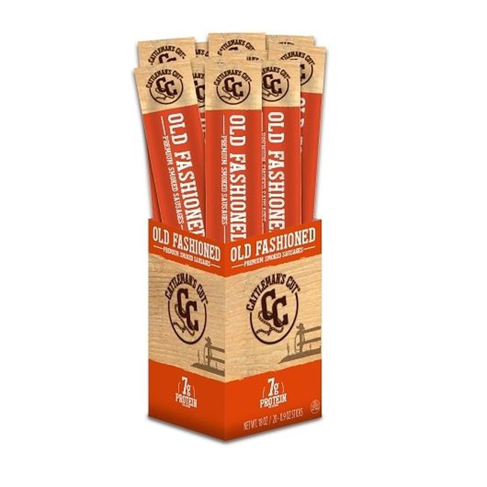 Cattlemans Cut Individually Wrapped Old Fashioned Smoked Sausage, 0.9 Ounce -- 120 Per Case