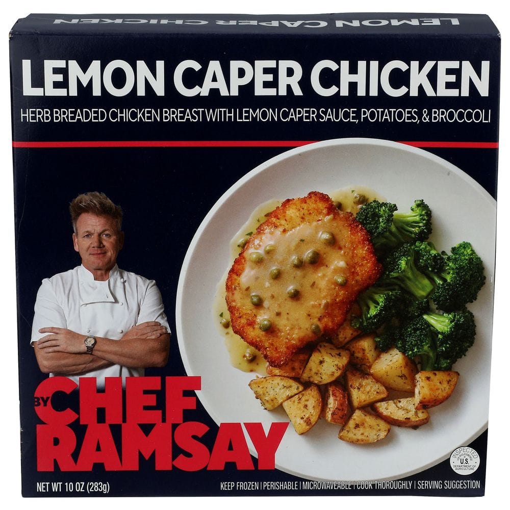 By Chef Ramsay Lemon Caper Chicken, 10 Ounce -- 8 Per Case