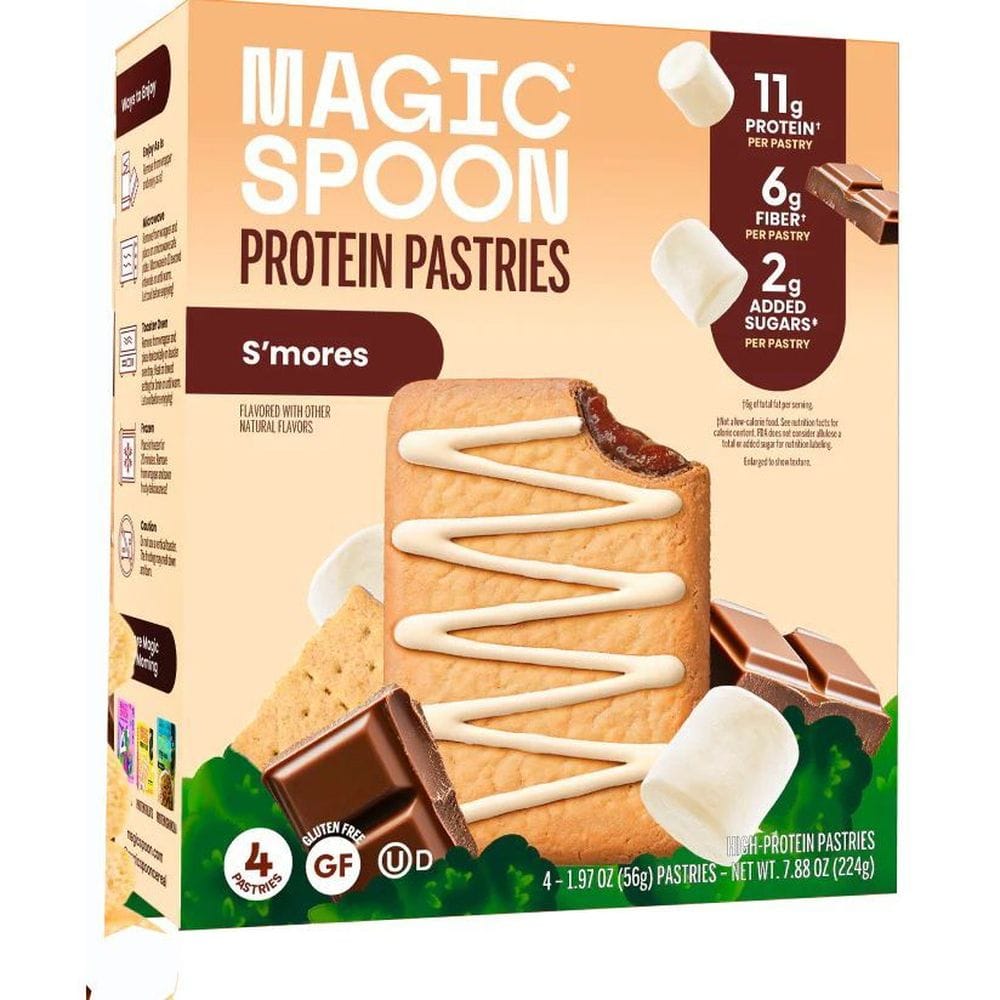 Magic Spoon S'mores Protein Pastries, 7.8 Ounce -- 6 Per Case