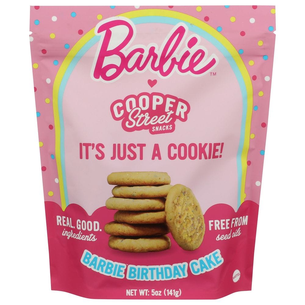 Cooper Street Barbie Birthday Cake Cookie, 5 Ounce -- 6 Per Case
